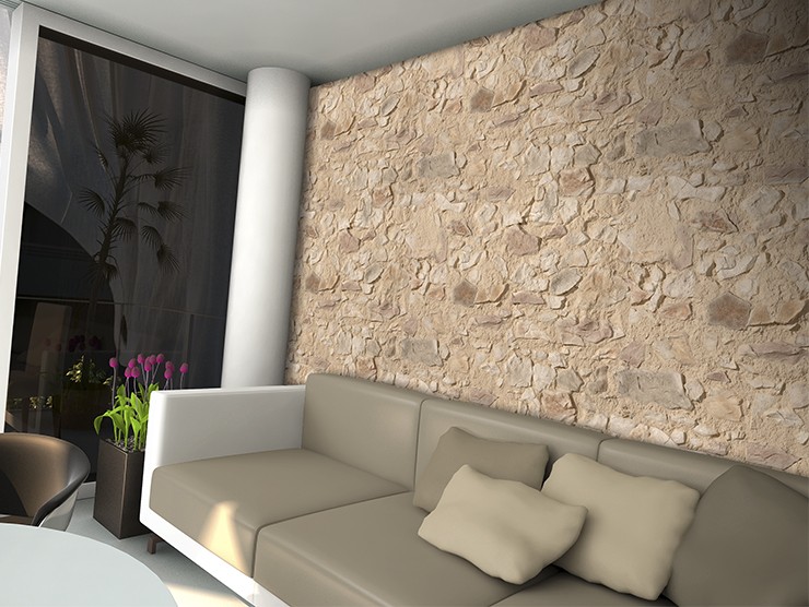 Panel Piedra, revestimiento Interiores, Exteriories con paneles decorativos