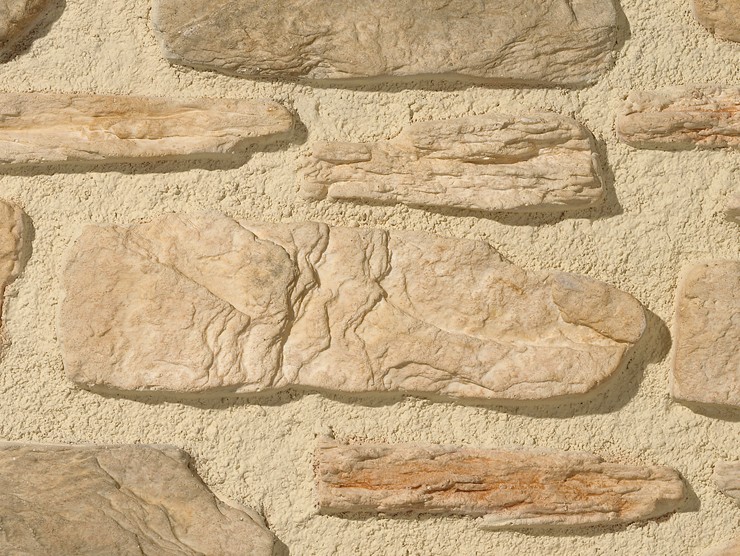 Piedra Teruel gris panel de poliuretano Panespol