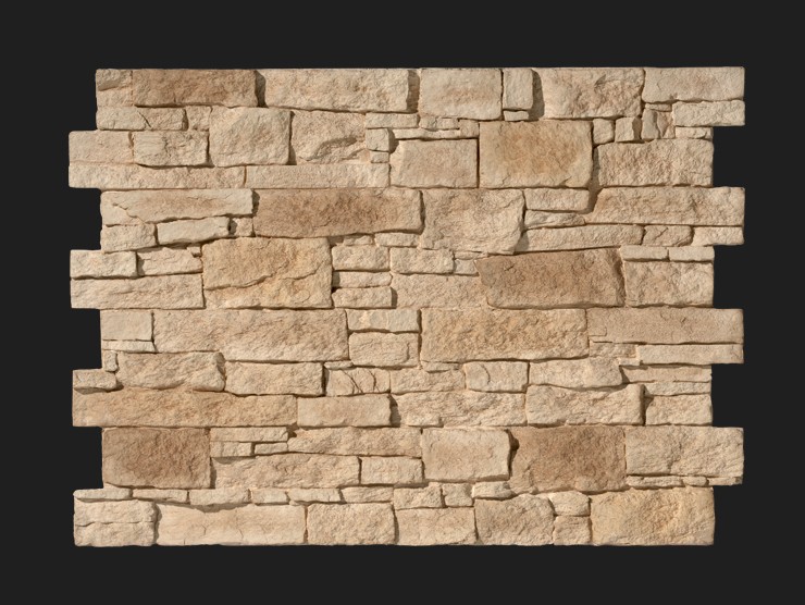 Panel Piedra Teruel Gris - Panel Imitacion Piedra - Panel de Poliuretano-  Panes Pol