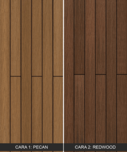 Tarima Sintética MB-Deck Twin Encapsulada Pecan/Redwood